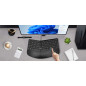 Genius клавиатура Ergonomic Keyboard Ergo KB-700 Black - Copilot, Split Wave Design, Palm Rest