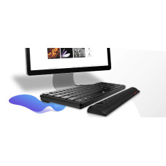 Genius клавиатура Slim Keyboard SlimStar 126 White - Copilot, Low profile Chocolate