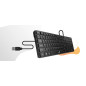 Genius клавиатура Slim Keyboard SlimStar 126 Black - Copilot, Low profile Chocolate