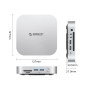 Orico докинг станция SSD Docking station M.2 NVMe - USB-C(10Gbps) x 1, USB3.2 x 2, USB2.0 x 2, M.2 x 1, Audio, SD/TF 4.0 - MiniL