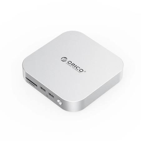 Orico докинг станция SSD Docking station M.2 NVMe - USB4(40Gbps) x 1, USB3.2(10Gbps) x 3, M.2 SSD x 2, SD/TF 4.0 - MiniLink M47P