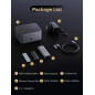 Orico докинг станция Storage - HDD/M.2 Dock - 2 BAY Offline Clone 2.5/3.5/M.2 NVMe USB-C/USB-A - IT28E-C-EU-GY