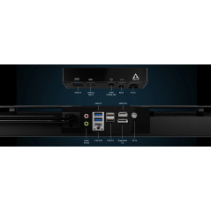 Arctic Silent Desktop PC - Senza 5700G Pro: Ryzen 7, 32GB RAM, 1TB NVMe, Win 11 Pro | Under Desk Computer