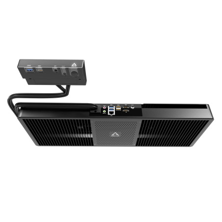 Arctic безшумен настолен компютър за под бюро Under Desk PC - Senza 5500GT - Ryzen 5 5500GT, 16GB DDR4, 1TB NVMe, Win 11 Home