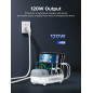 Orico зарядна станция за мобилни устройства Charger Station 220V - 10 x USB 120W white - DUK-10P-EU-WH