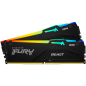 Kingston DRAM 16GB 5200MT/s DDR5 CL40 DIMM (Kit of 2) FURY Beast RGB XMP