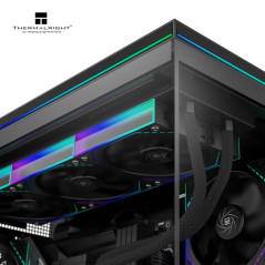 Thermalright кутия Case mATX - TL-M10 Black - 9.16 inch LCD Display, USB-C
