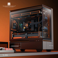 Thermalright кутия Case mATX - TL-M10 Black - USB-C