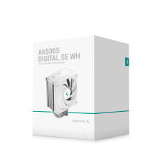 DeepCool охладител за процесор CPU Cooler - AK500S DIGITAL SE WH