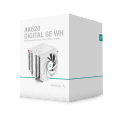 DeepCool охладител CPU Cooler AK620 DIGITAL SE WH - Dual-Tower - LGA1851/AM5