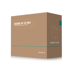 DeepCool кутия Case ATX - CG580 4F WH V2