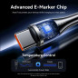 Vention кабел Cable - USB2.0 Type-C to Type-C - 5A Fast Charging, 240W, PD3.1, 1.2m - CTYBAV