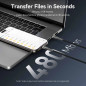Vention кабел Cable - USB2.0 Type-C to Type-C - 5A Fast Charging, 240W, PD3.1, 1.2m - CTYBAV