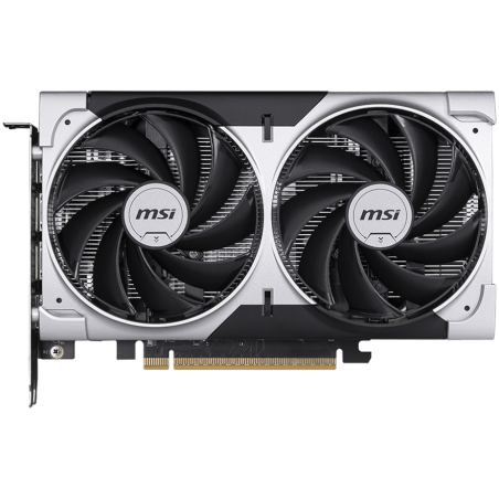 MSI Video Card NVIDIA GeForce RTX 5050 8G VENTUS 2X OC, 8GB GDDR6, 128-bit, 2602 MHz Boost, 2560 CUDA Cores, PCIe 5.0 (x8), 3x D