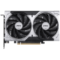 MSI Video Card NVIDIA GeForce RTX 5050 8G VENTUS 2X OC, 8GB GDDR6, 128-bit, 2602 MHz Boost, 2560 CUDA Cores, PCIe 5.0 (x8), 3x D