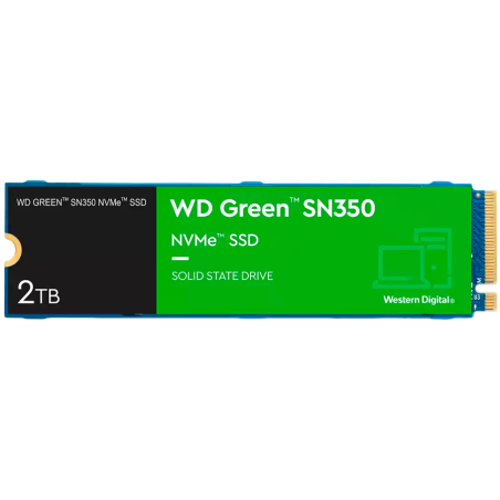 SSD WD Green (M.2, 2TB, PCIE GEN3)