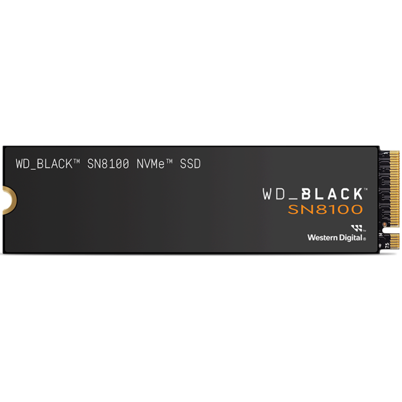 SSD WD Black SN8100 1TB M.2 2280 PCIe Gen5 x4 NVMe, Read/Write: 14900/11000 MBps, IOPS 1600K/2400K, TBW: 600