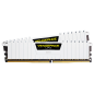 CORSAIR DDR4, 3200MHz 16GB 2x8GB Dimm, 16-20-20-38, XMP 2.0, Vengeance LPX White Heatspreader, Black PCB, 1.35V