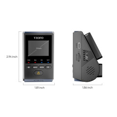 VIOFO Видеорегистратор Dash Cam A119 M Pro 4K - 30fps, Sony STARVIS 2, WiFi 6, GPS