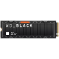 SSD POWERED BY SANDISK WD Black SN8100 HeatSink 2TB M.2 2280 PCIe Gen5 x4 NVMe, Read/Write: 14900/14000 MBps, IOPS 2300K/2400K, 