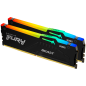 Kingston 64GB 5600MT/s DDR5 CL36 DIMM (Kit of 2) FURY Beast RGB