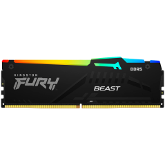 Kingston 64GB 5600MT/s DDR5 CL36 DIMM (Kit of 2) FURY Beast RGB