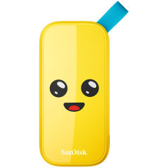 SANDISK Fortnite portable SSD, Peely Edition,4x6 Box