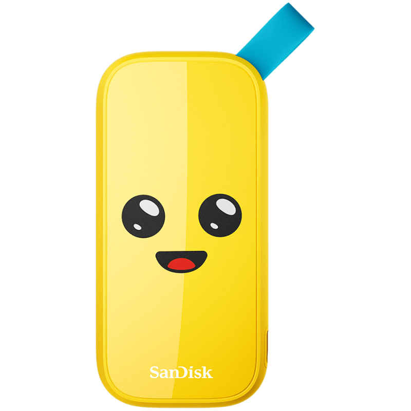 SANDISK Fortnite portable SSD, Peely Edition,4x6 Box