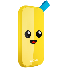 SANDISK Fortnite portable SSD, Peely Edition,4x6 Box