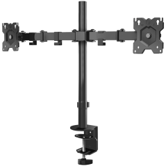 ONKRON Dual Monitor Stand for 13''-32'' Screens up to 8 kg, Black