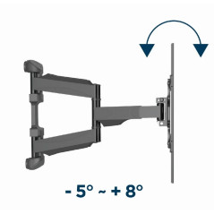 Gembird стенна стойка за телевизор TV Mount - WM-75ST-01 - 32"-75", 45.5 kg