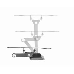 Gembird стенна стойка за телевизор TV Mount - WM-42ST-01 - 23"-42", 20 kg