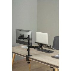 Gembird Стойка за монитор с лаптоп стойка Monitor Mount with Laptop holder - MA-DA-03