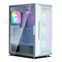 Zalman кутия Case ATX - I3 NEO White - RGB, Mesh
