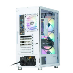 Zalman кутия Case ATX - I3 NEO White - RGB, Mesh