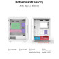 Zalman кутия Case ATX - I3 NEO White - RGB, Mesh Zalman кутия Case ATX - I3 NEO White - RGB, Mesh