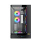 Xigmatek кутия Case E-ATX - PANO II AIR - 8 ARGB Fans
