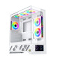 Xigmatek кутия Case E-ATX - Alphard Pro Arctic - 6 inch LCD Display, 6 ARGB Fans