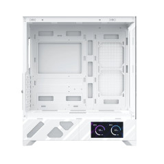 Xigmatek кутия Case E-ATX - Alphard Pro Arctic - 6 inch LCD Display, 6 ARGB Fans