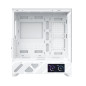 Xigmatek кутия Case E-ATX - Alphard Pro Arctic - 6 inch LCD Display, 6 ARGB Fans