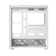 Xigmatek кутия Case E-ATX - Alphard Pro Arctic - 6 inch LCD Display, 6 ARGB Fans