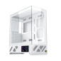 Xigmatek кутия Case E-ATX - Alphard Pro Arctic - 6 inch LCD Display, 6 ARGB Fans