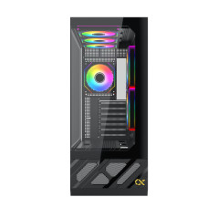Xigmatek кутия Case E-ATX - Alphard Pro - 6 inch LCD Display, 6 ARGB Fans