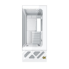 Xigmatek кутия Case E-ATX - Alphard Pro Arctic - 6 inch LCD Display, 6 ARGB Fans