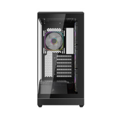 1stPlayer кутия Case ATX - GM7 Black - 4 x 120 mm A-RGB fans included, USB-C