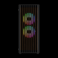 Gamdias кутия Case ATX - AURA GC4 ELITE - Addressable RGB, Wood