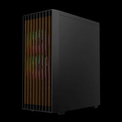 Gamdias кутия Case ATX - AURA GC4 ELITE - Addressable RGB, Wood