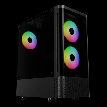 Gamdias кутия Case ATX - TALOS E3 CG - 3 x 120 mm A-RGB, Curved Glass