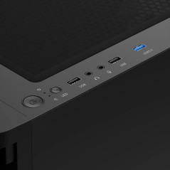 Gamdias кутия Case ATX - TALOS E3 CG - 3 x 120 mm A-RGB, Curved Glass