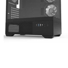 Zalman кутия Case ATX - Chronix BLACK - 3 x 120 mm A-RGB, USB-C, Tempered Glass